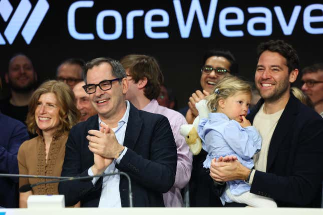 Image for article titled Does CoreWeave's disappointing IPO signal an AI bubble?