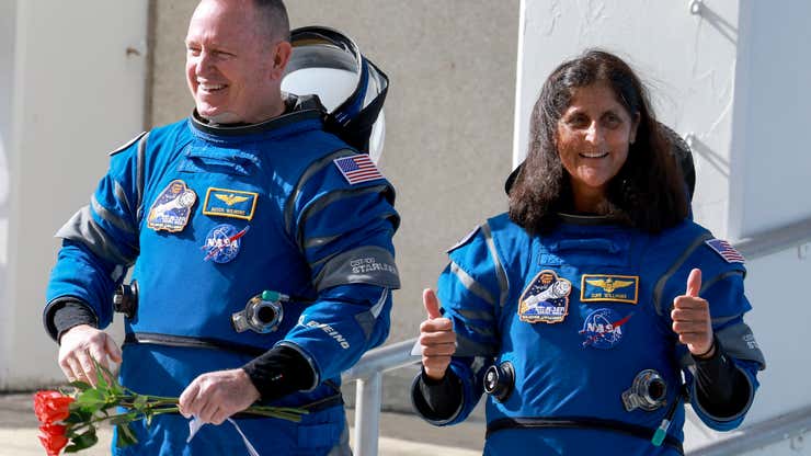 Image for Watch live: The Boeing Starliner astronauts return to Earth after 9 months stuck in space