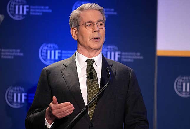 U.S. Treasury Secretary Acott Bessent