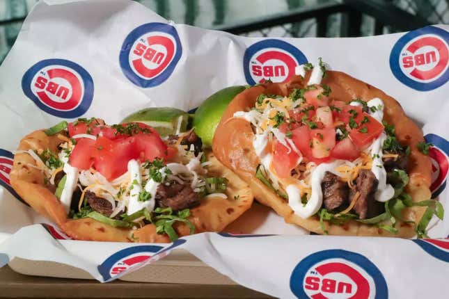 Image for article titled From puffy tacos to cotton-candy fries, here are 10 new menu items at major league ballparks
