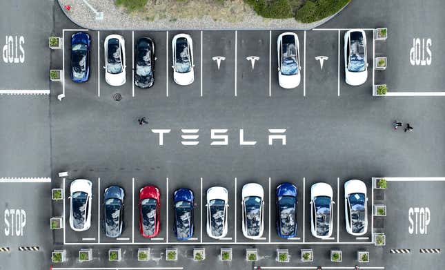 Image for article titled Tesla stock has plunged 40%. Will earnings do damage control?