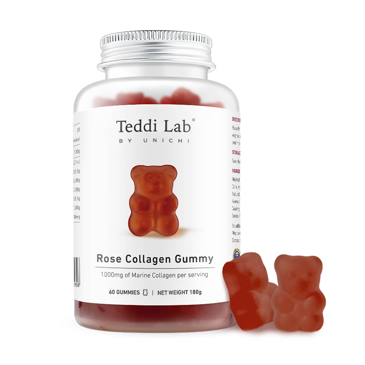 Unichi Rose Collagen Gummy main image